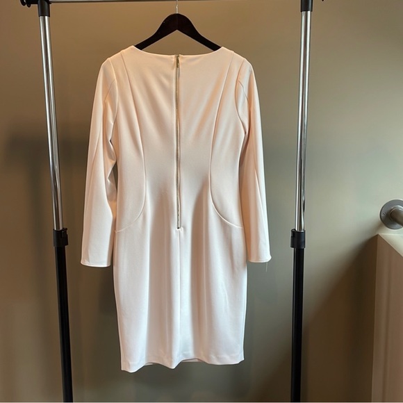 Calvin Klein long sleeve split cuff dress, size 10 - Picture 2 of 5
